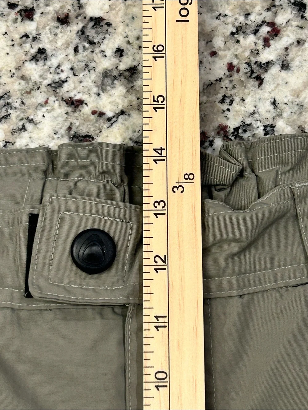 Twist Gentech Performance Fabric Snowboarding Waterproof Pants Men’s M Cargo